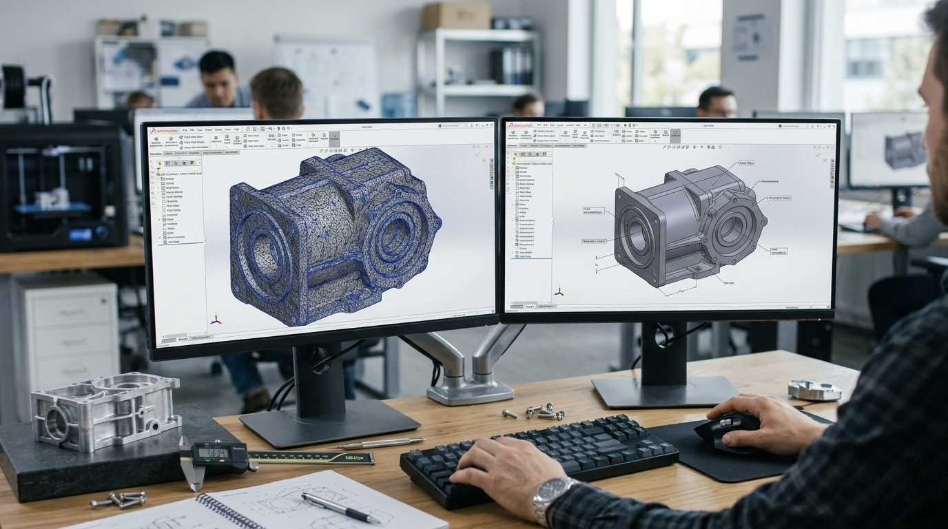 Reverse Engineering & CAD Reconstruction